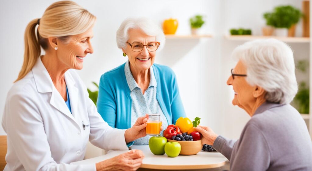 atendimento integral para nutrição de idosos