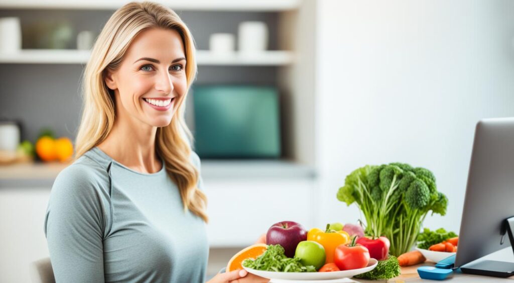 benefícios da nutrição online